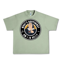 Oil Green derry girls sister michael quote Urban Heavy Tee - lanVoArt