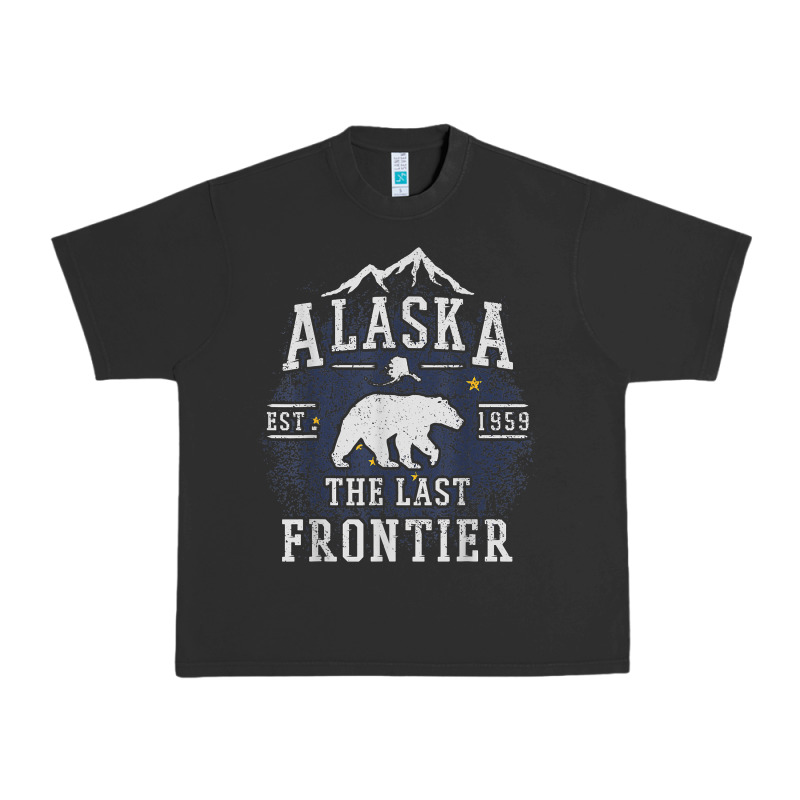 Alaska The Last Frontier Shirt   Adventure Alaskan Home Gift T Shirt Urban Heavy Tee by lanVoArt | Teevron