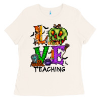Bone love taching halloween Ladies Tee - RacoonDesign