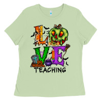 Matcha love taching halloween Ladies Tee - RacoonDesign