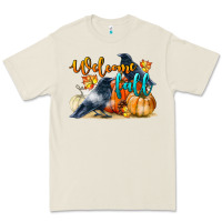 Bone Welcome Fall With Crow Premium Tee - LillyAllenDesigns
