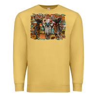 Antique Gold cant be tamed Premium Sweatshirt - RacoonDesign