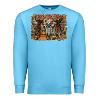 Ocean Blue cant be tamed Premium Sweatshirt - RacoonDesign