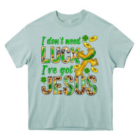 Arona I Don't Need Luck I've Got Jesus St. Patricks Heavy Core Tee - BundleAndBundleShop