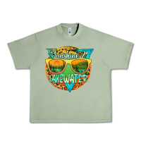Oil Green sunshine & lakewater Urban Heavy Tee - JahusDesignShop