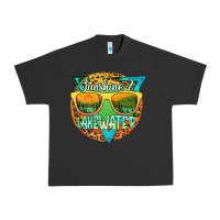 Pigment Black sunshine & lakewater Urban Heavy Tee - JahusDesignShop