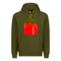 Army Green Chilli Pepper Fa Element Premium Hoodie - FaDigitalArtStudio