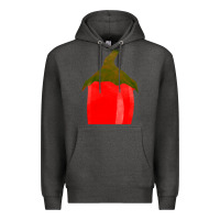 Charcoal Heather Chilli Pepper Fa Element Premium Hoodie - FaDigitalArtStudio