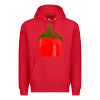 Red Chilli Pepper Fa Element Premium Hoodie - FaDigitalArtStudio