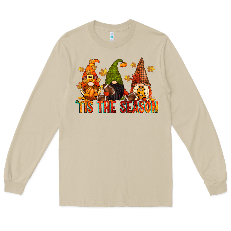Tis The Season Gnomes Long Sleeve Tee by CowGirlArtShop | Teevron
