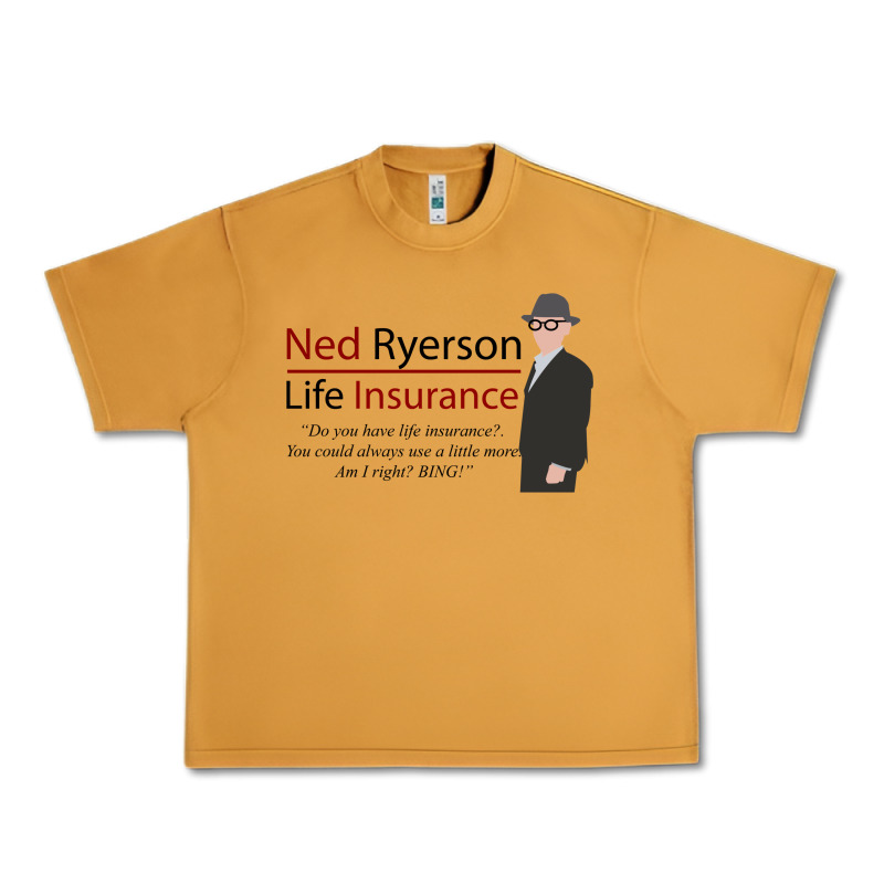 Ned Ryerson Life Insurance. Groundhog Day Urban Heavy Tee by lanVoArt | Teevron