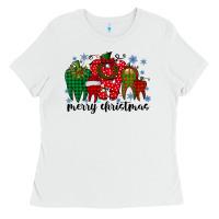 White merry christmas tooth Ladies Tee - RacoonDesign