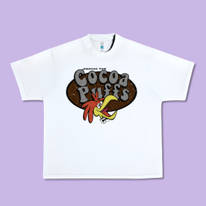 Cuckoo For Cocoa Puffs Urban Heavy Tee Designed By Lanvoart