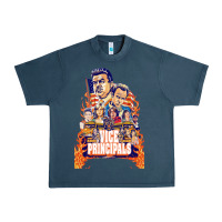 Midnight Navy vice principals Urban Heavy Tee - lanVoArt