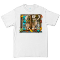 White White Tailed Buck Fall Premium Tee - LillyAllenDesigns