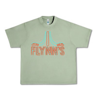 Oil Green flynns place   tron   1980s Urban Heavy Tee - lanVoArt