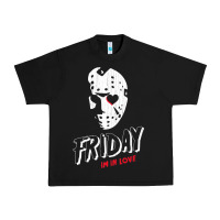 Black friday the 13th friday i'm in love vintage style horror halloween t sh Urban Heavy Tee - lanVoArt