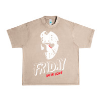 French Oak friday the 13th friday i'm in love vintage style horror halloween t sh Urban Heavy Tee - lanVoArt