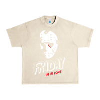 Sandshell friday the 13th friday i'm in love vintage style horror halloween t sh Urban Heavy Tee - lanVoArt