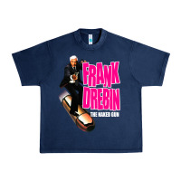 Navy frank drebin Urban Heavy Tee - lanVoArt