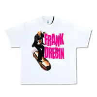 White frank drebin Urban Heavy Tee - lanVoArt