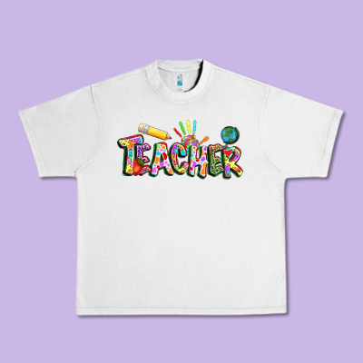 Autism Teacher Urban Heavy Tee Designed By Nancycooperartshop