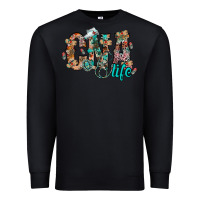Black cna life Premium Sweatshirt - RacoonDesign