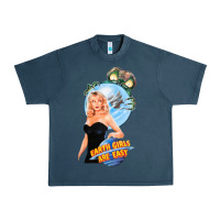 Midnight Navy not of this earth girls are easy mixup Urban Heavy Tee - lanVoArt