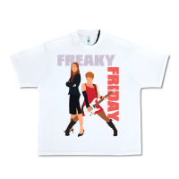 White lindsay lohan freaky friday Urban Heavy Tee - lanVoArt