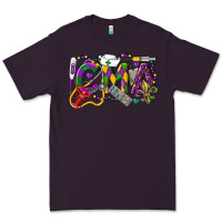 Plum CMA Certified Medical Assistant Mardi Gras Premium Tee - LillyAllenDesigns