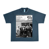 Midnight Navy the sopranos family Urban Heavy Tee - lanVoArt
