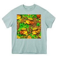 Arona St. Patrick's pot of gold seamless pattern Heavy Core Tee - BundleAndBundleShop