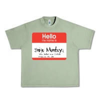 Oil Green hello my name is inigo montoya [princess bride] Urban Heavy Tee - lanVoArt