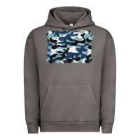 Pigment Tornado blue camouflage background Urban Hoodie - BarkalooDesign