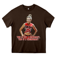 Chocolate Brown bring it on   torrance shipman   cheerocracy Heavy Core Tee - lanVoArt