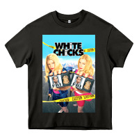 Asphalt white chicks Heavy Core Tee - lanVoArt