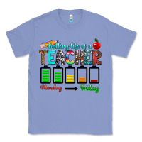 Colony Blue battery life of a teacher monday friday Classic Tee - RanaPortraitStore