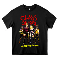 Black class of 1984 (design 1) Heavy Core Tee - lanVoArt