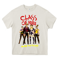 Cream class of 1984 (design 1) Heavy Core Tee - lanVoArt
