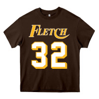 Chocolate Brown fletch Heavy Core Tee - lanVoArt