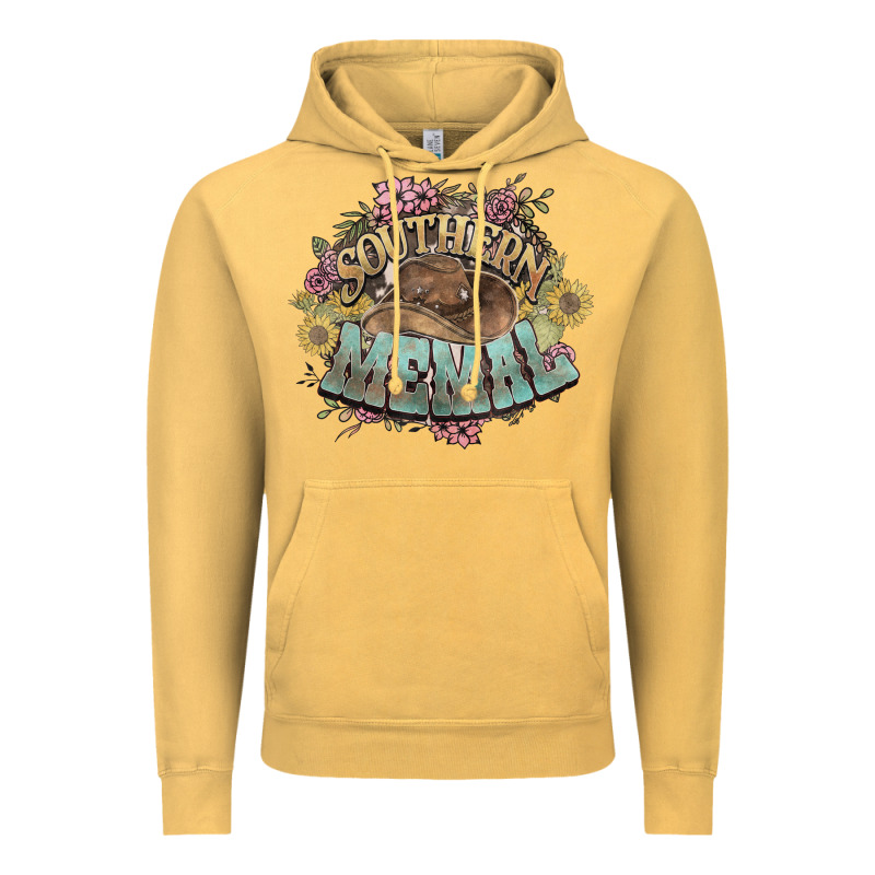 Southern Memal Western Flowers Vintage Hoodie by HowdyJamesFarm | Teevron