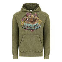 Vintage Olive Southern Memal western flowers Vintage Hoodie - HowdyJamesFarm