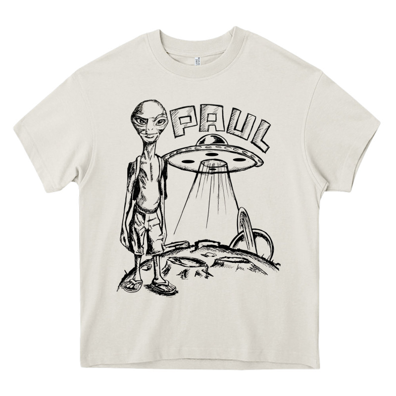 The Alien Paul Heavy Core Tee by lanVoArt | Teevron