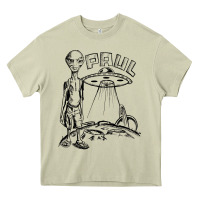 Mossy the alien paul Heavy Core Tee - lanVoArt