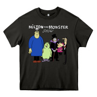 Asphalt 60s milton the monster show characters and logotype Heavy Core Tee - lanVoArt