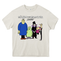 Cream 60s milton the monster show characters and logotype Heavy Core Tee - lanVoArt