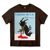 Chocolate Brown lancelot du lac   robert bresson film Heavy Core Tee - lanVoArt
