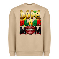 Mushroom dope black mom Heavyweight Sweatshirt - FaDigitalArtStudio