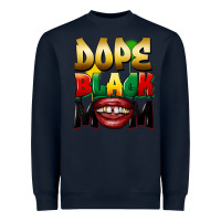 Navy dope black mom Heavyweight Sweatshirt - FaDigitalArtStudio