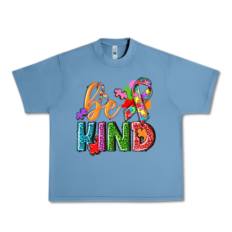 Autism Be Kind Urban Heavy Tee by NancyCooperArtShop | Teevron